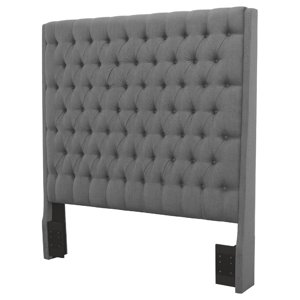 Coaster Camille Upholstered Queen Panel Headboard Grey