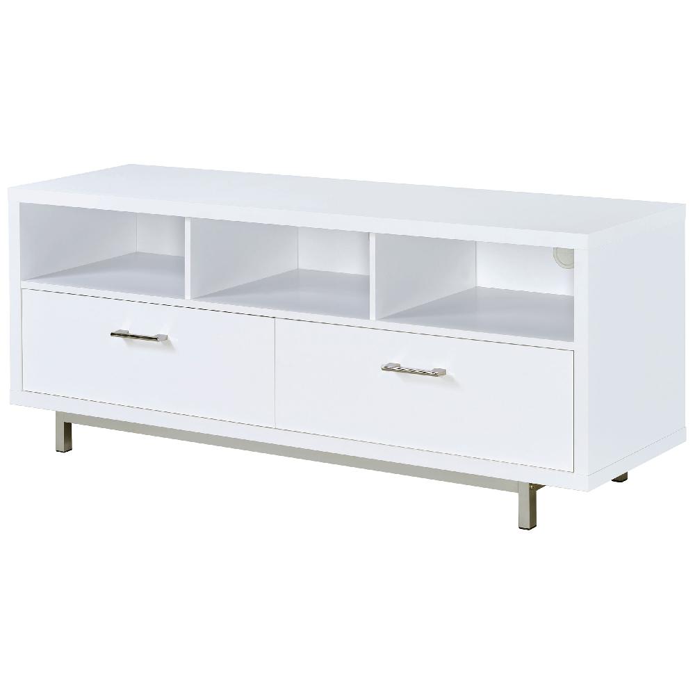 Coaster Casey 2-drawer Engineered Wood 60-inch TV Stand White