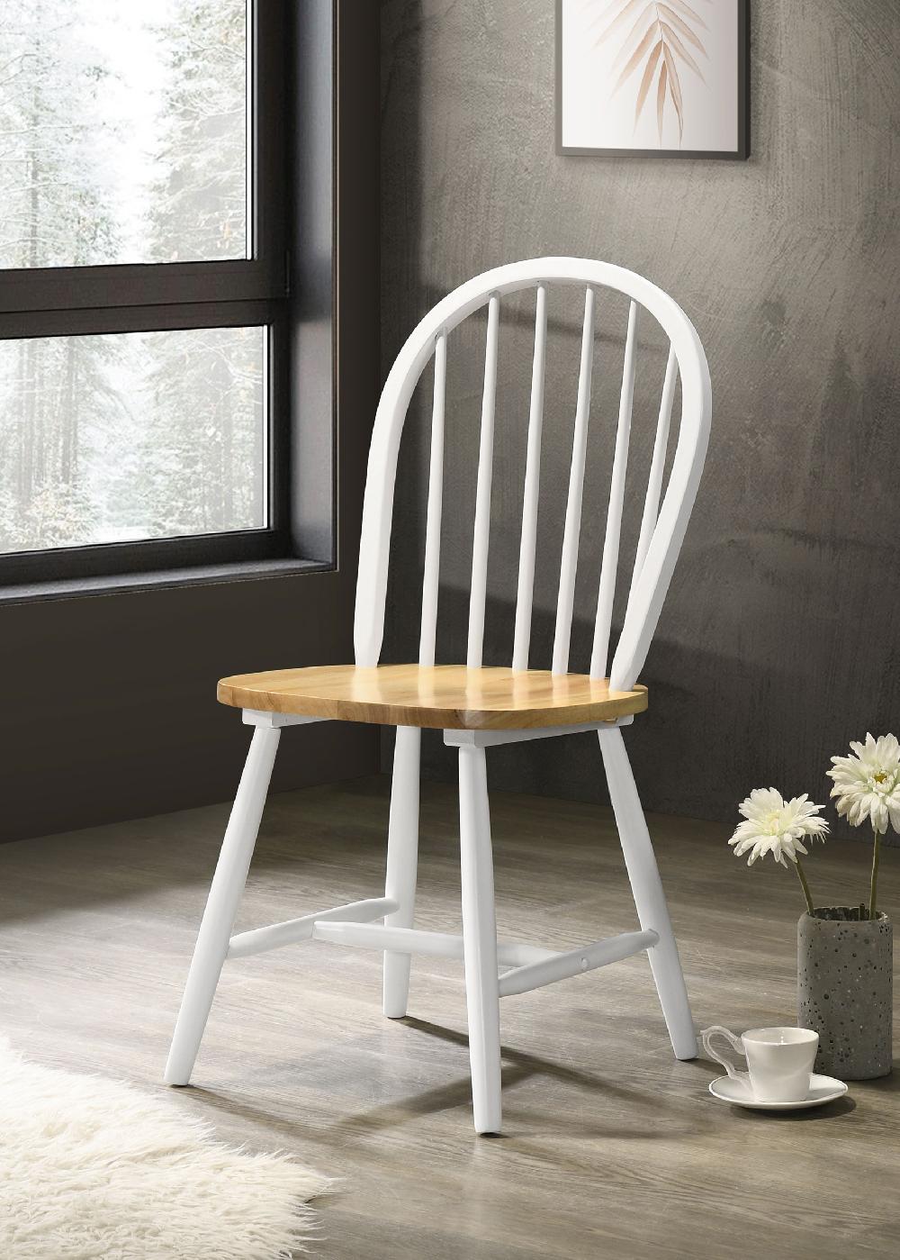 Coaster Cinder Wood Dining Side Chair White (Set Of 4)