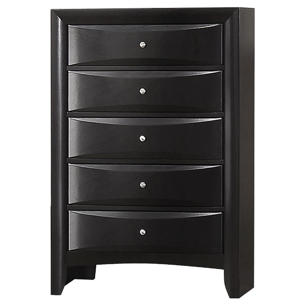 coaster Briana 5-drawer Bedroom Chest Black