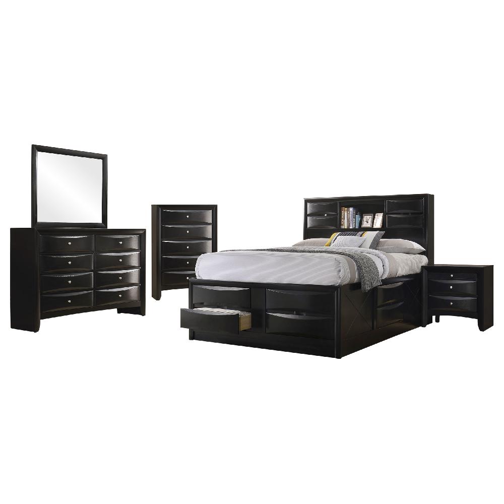 Coaster Briana 5-piece Queen Bedroom Set Black