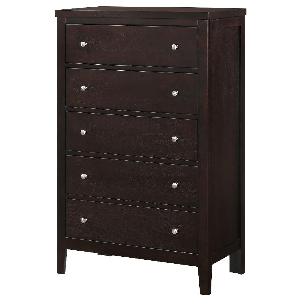 Coaster Carlton 5-drawer Bedroom Chest Cappuccino