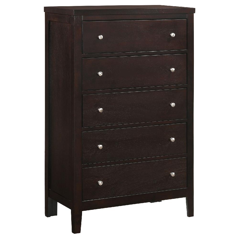 coaster Carlton 5-drawer Bedroom Chest Cappuccino