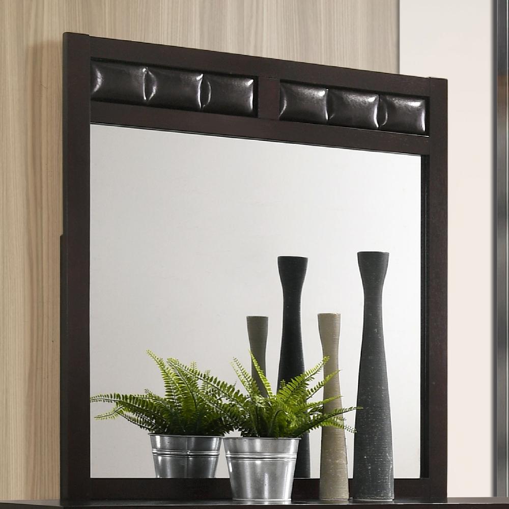 Coaster Carlton Dresser Mirror Cappuccino