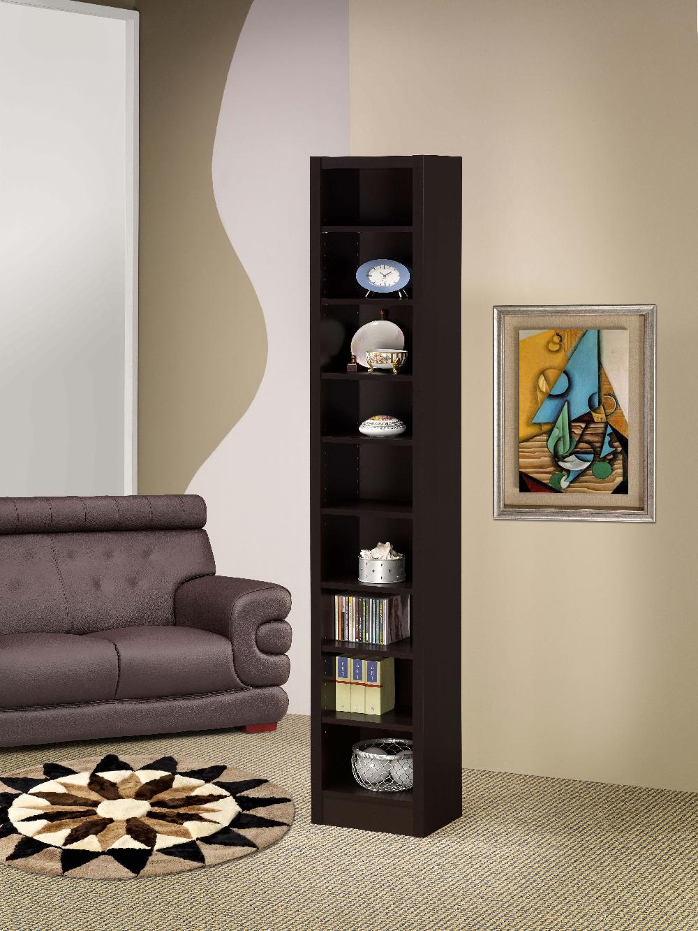 Coaster Eliam 71-inch 8-shelf Bookcase Cappuccino
