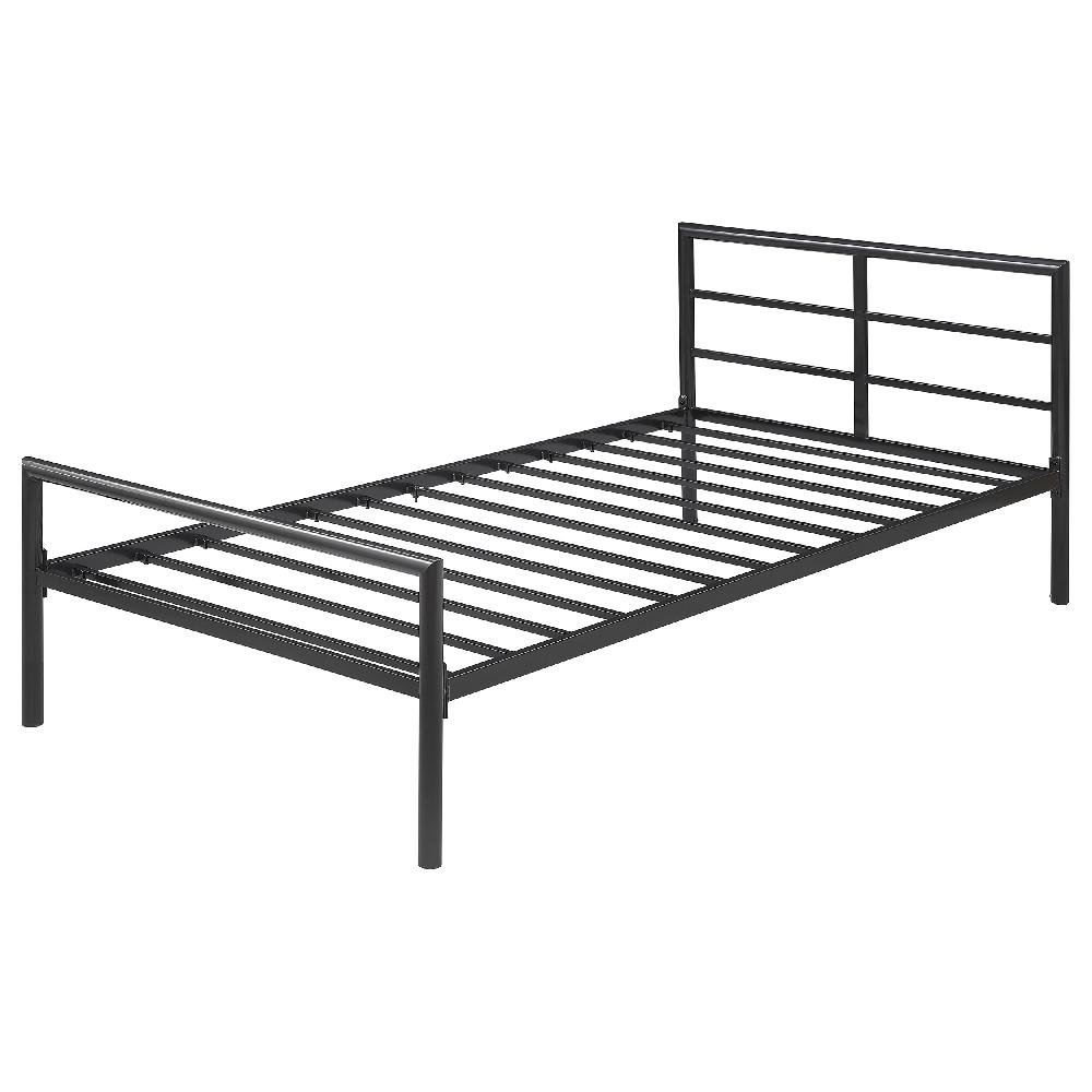 Coaster Fisher Metal Twin Open Frame Bed Gunmetal