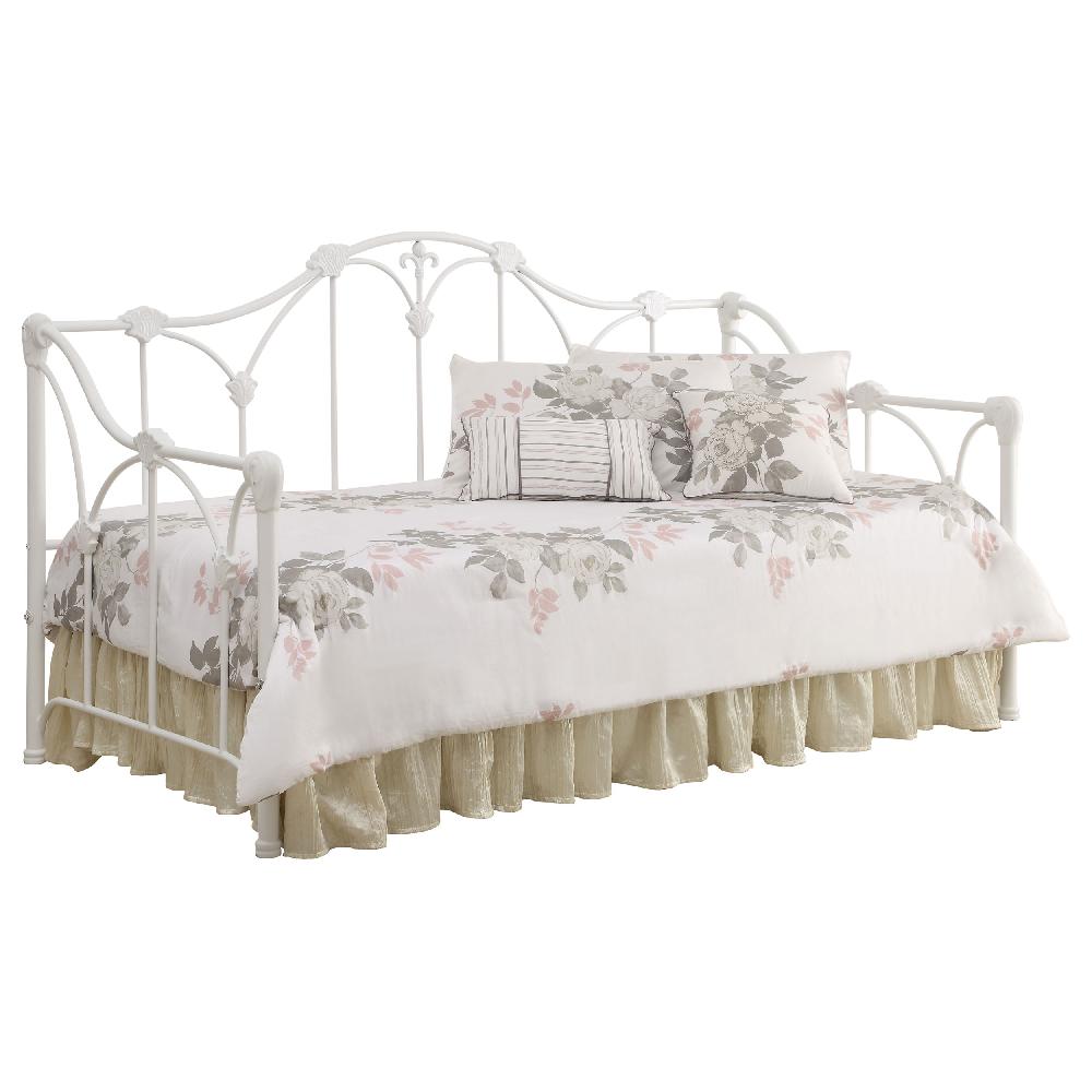 coaster Halladay Metal Twin Daybed White