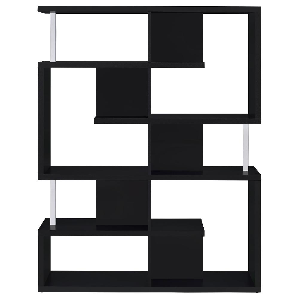 Coaster Hoover 63-inch 5-shelf Bookshelf Black