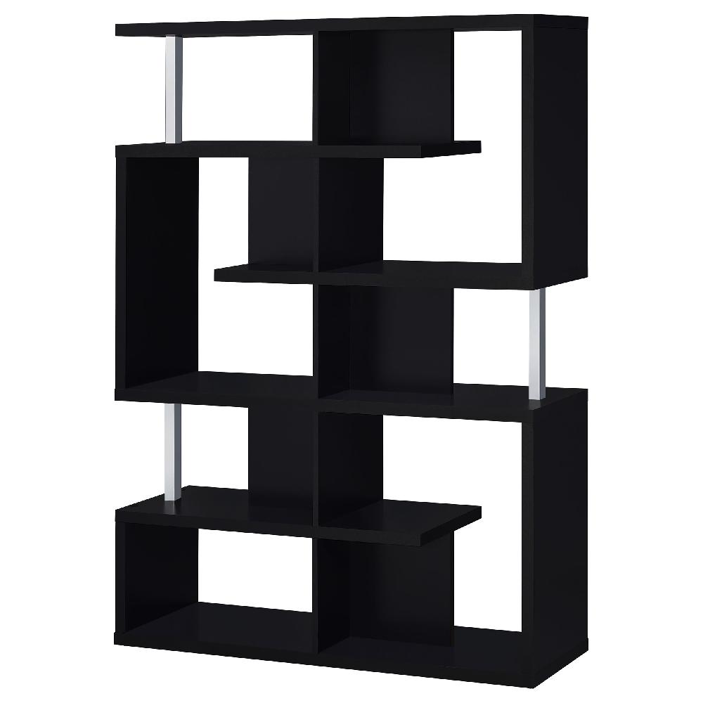 Coaster Hoover 63-inch 5-shelf Bookshelf Black