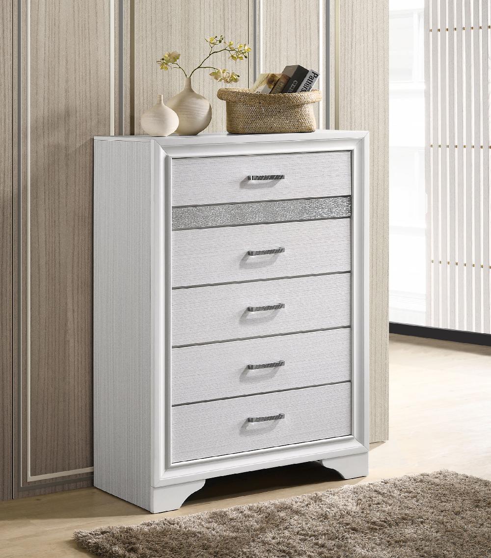 Coaster Miranda 6-drawer Bedroom Chest White