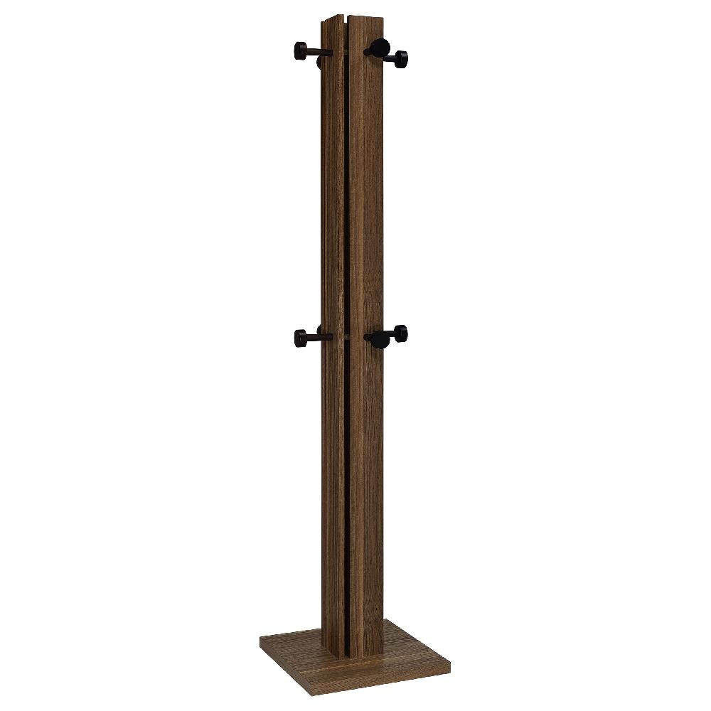 coaster Rikkie Engineered Wood Coat Rack Walnut