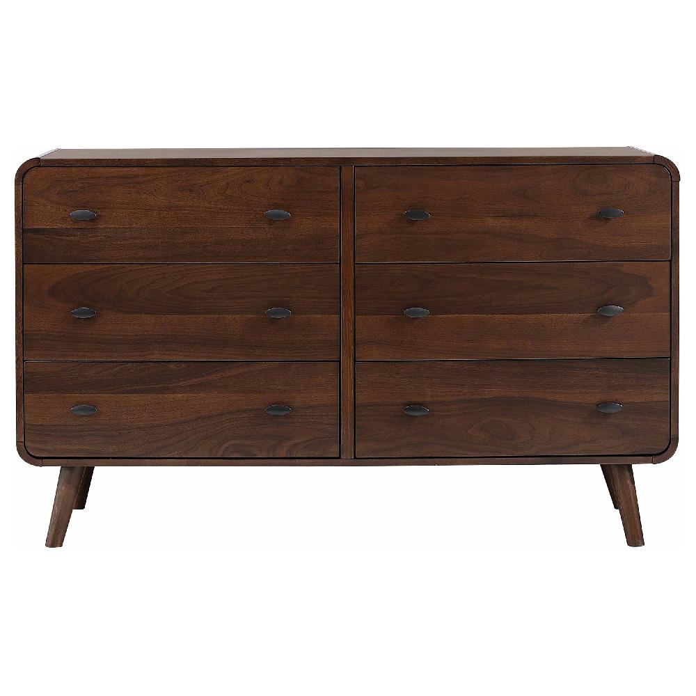 Coaster Robyn 6-drawer Bedroom Dresser Dark Walnut