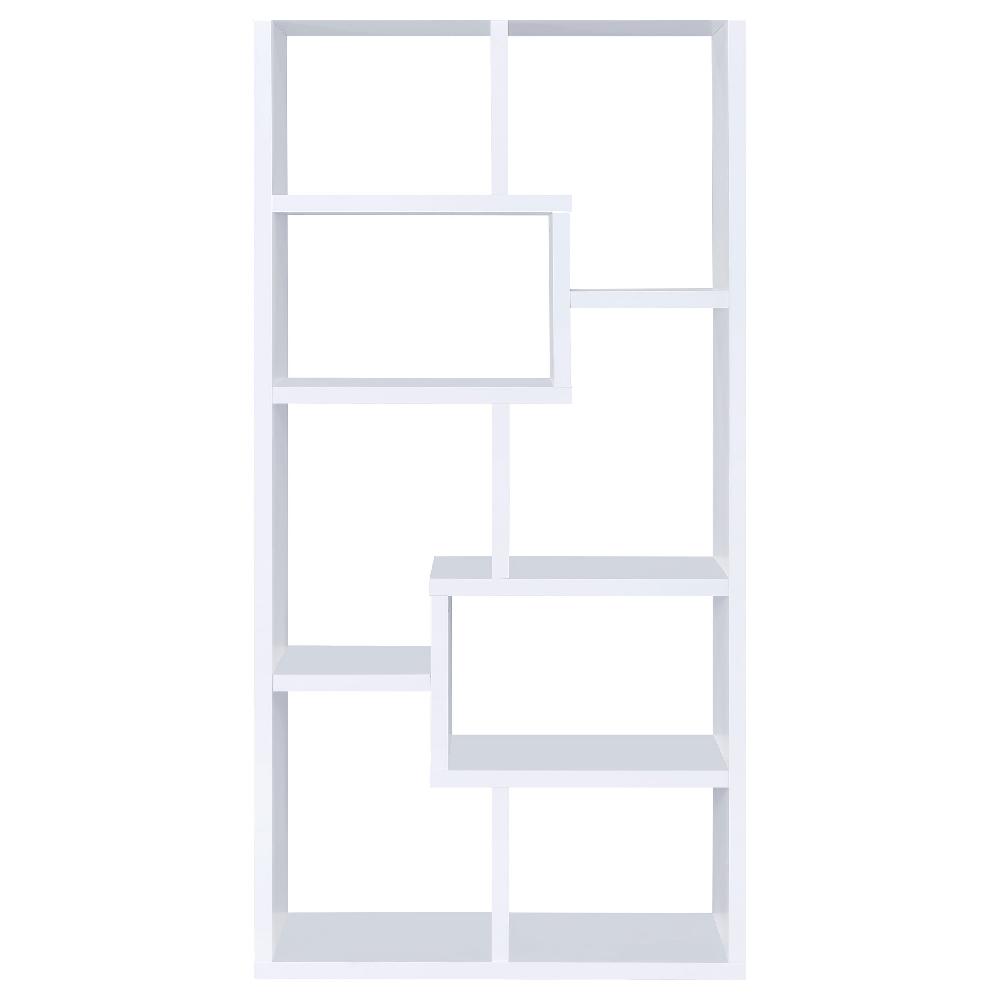 Coaster Theo 71-inch 7-shelf Bookshelf White