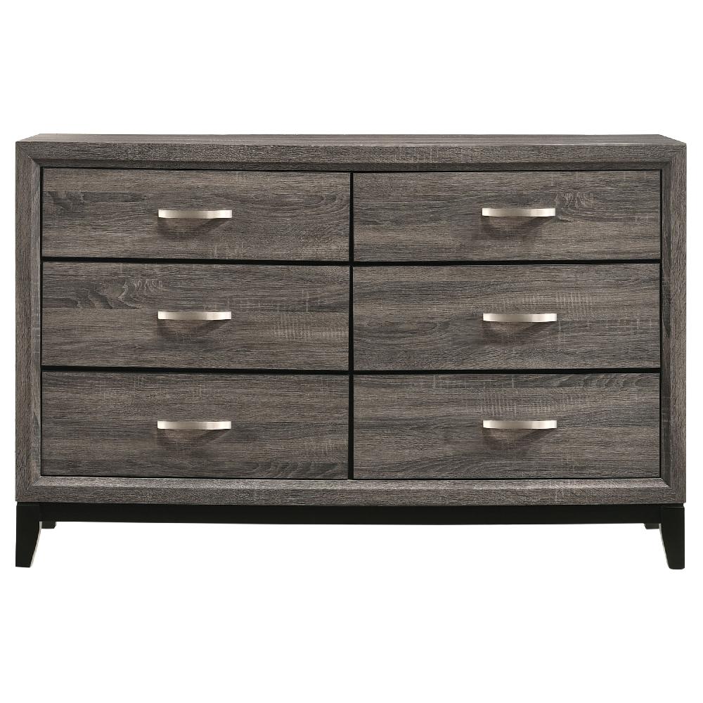 Coaster Watson 6-drawer Dresser Grey Oak