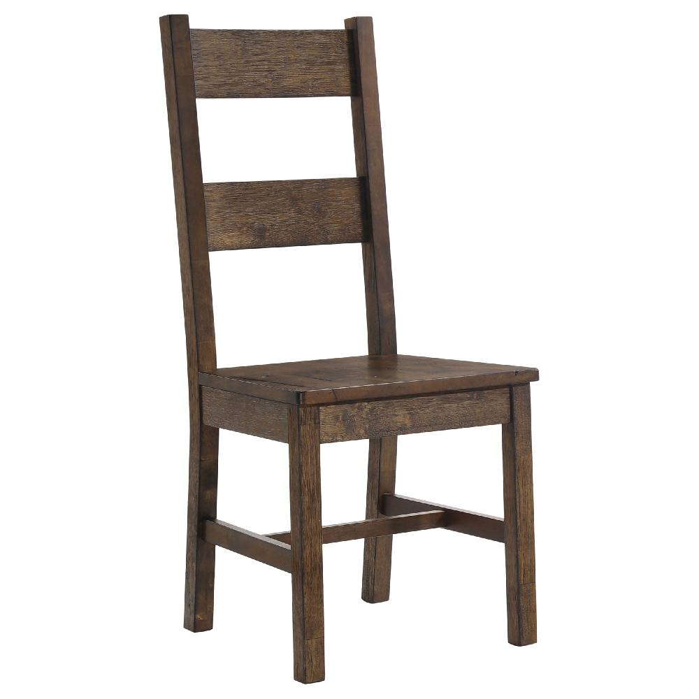 Coaster Coleman Dining Side Chair Rustic Golden Brown (Set Of 2)