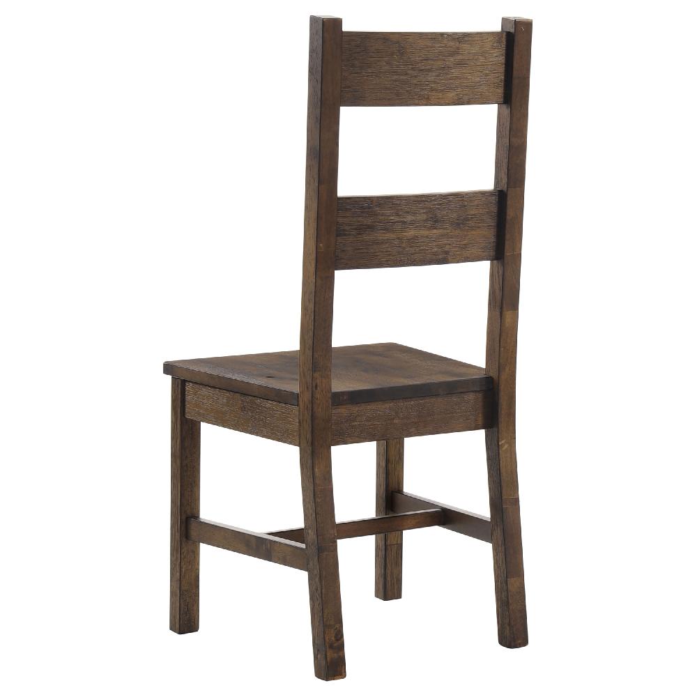 Coaster Coleman Dining Side Chair Rustic Golden Brown (Set Of 2)