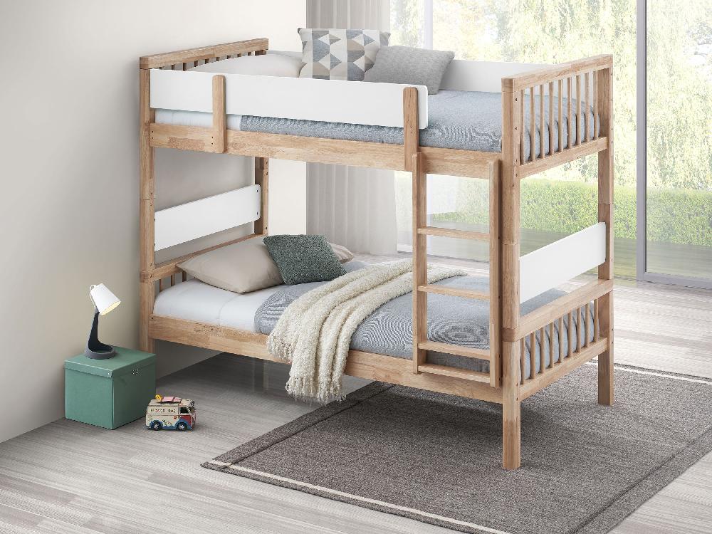 Coaster Dakota Wood Twin Over Twin Bunk Bed Natural