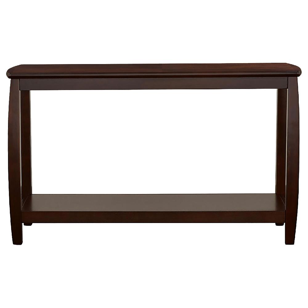 Coaster Dixon Wood Entryway Console Table With Shelf Cappuccino