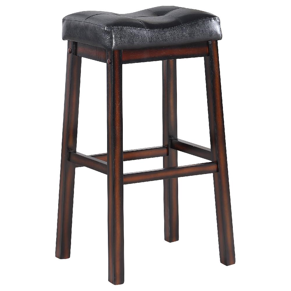 Coaster Donald Upholstered Bar Stool Cappuccino (Set Of 2)