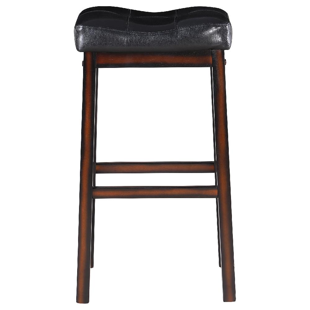 Coaster Donald Upholstered Bar Stool Cappuccino (Set Of 2)