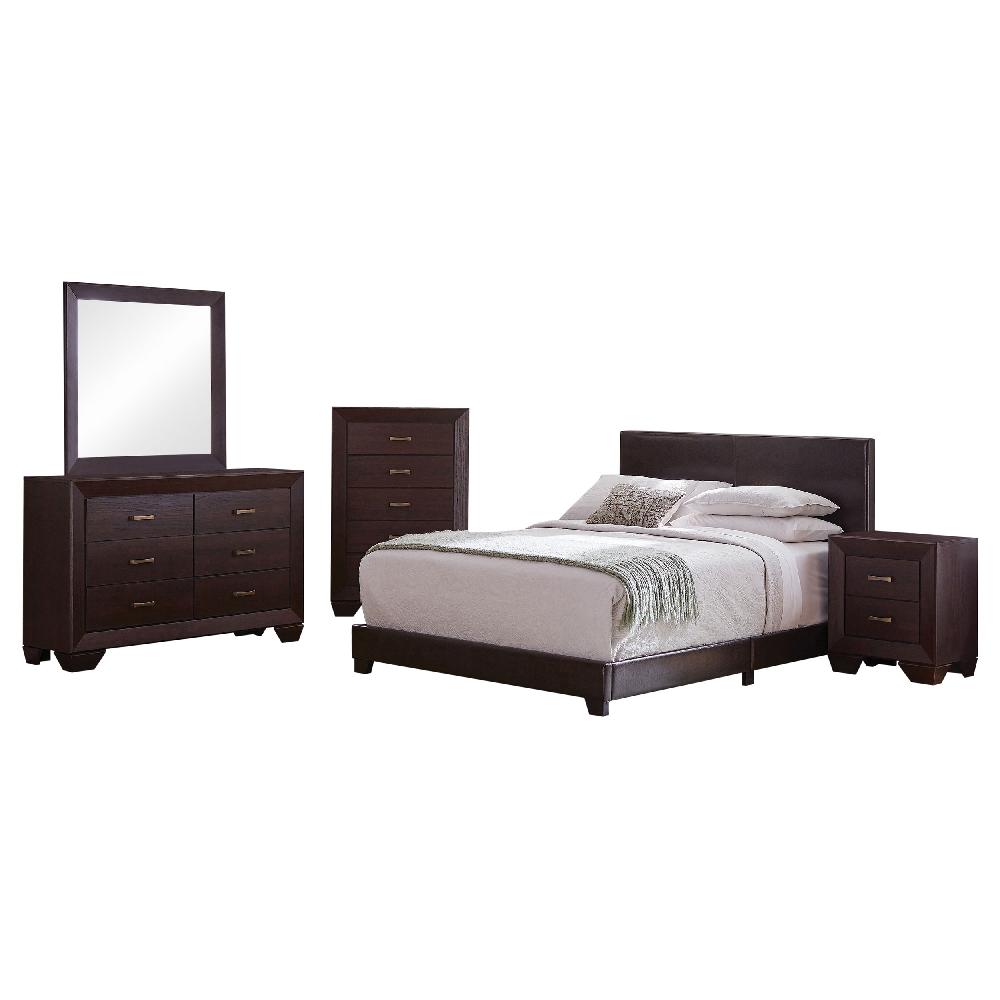 coaster Dorian 5-piece Queen Bedroom Set Dark Cocoa