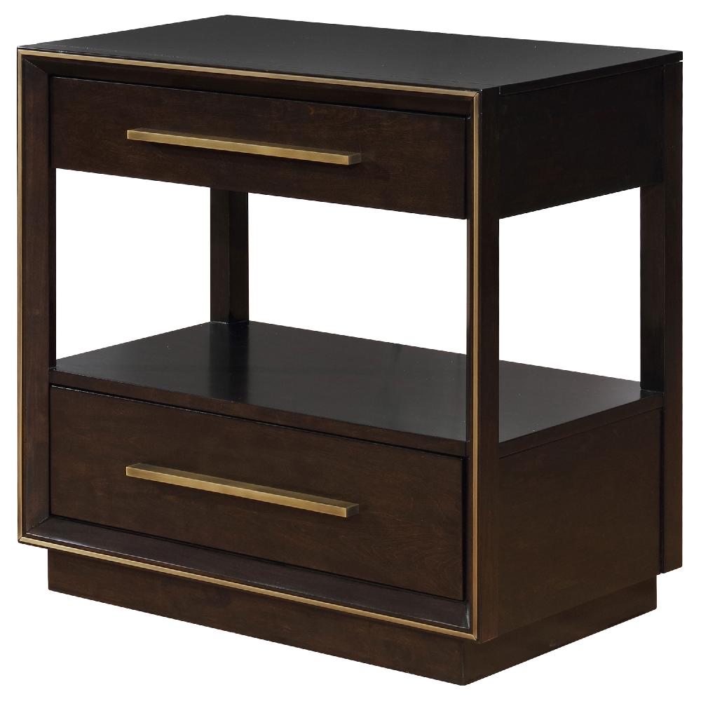 Coaster Durango 2-drawer Nightstand Smoked Peppercorn