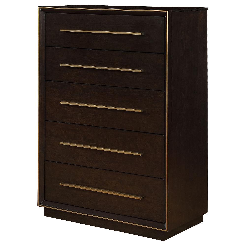 Coaster Durango 5-drawer Bedroom Chest Smoked Peppercorn