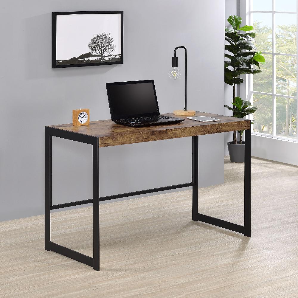 Coaster Estrella 47-inch Engineered Wood Writing Desk Rustic Nutmeg