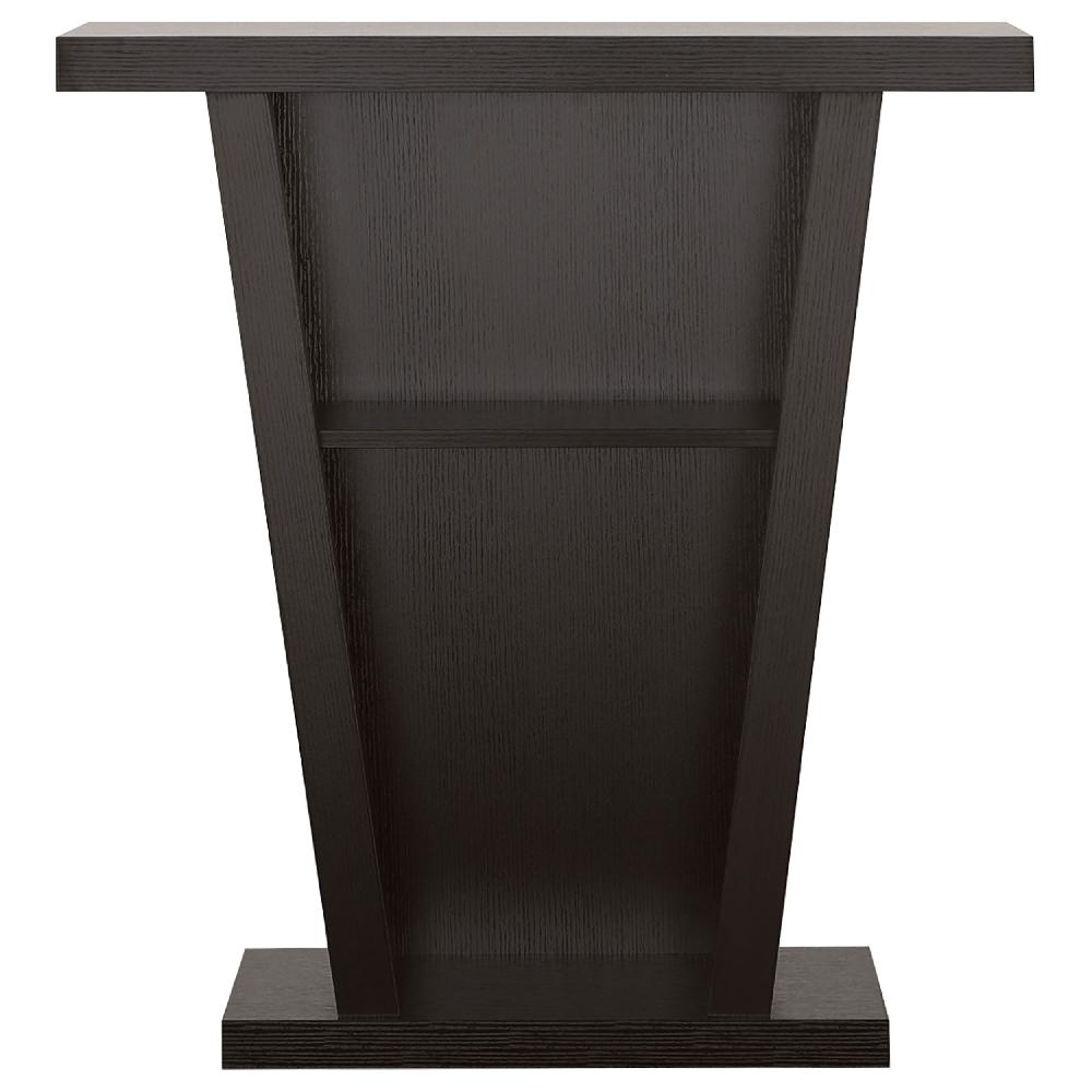 Coaster Evanna 2-shelf Engineered Wood Console Table Cappuccino