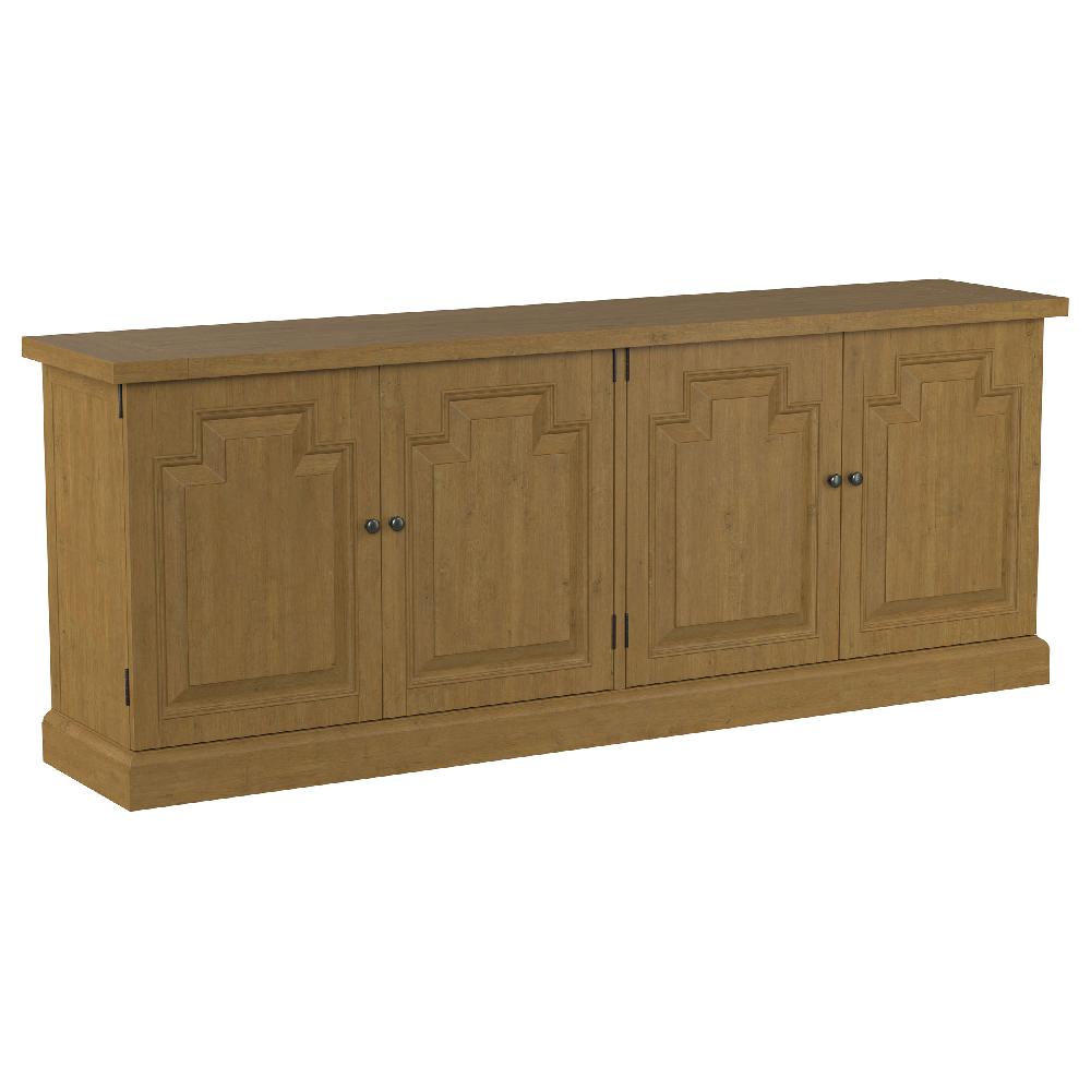 coaster Florence 4-door Dining Sideboard Buffet Cabinet Rustic Honey