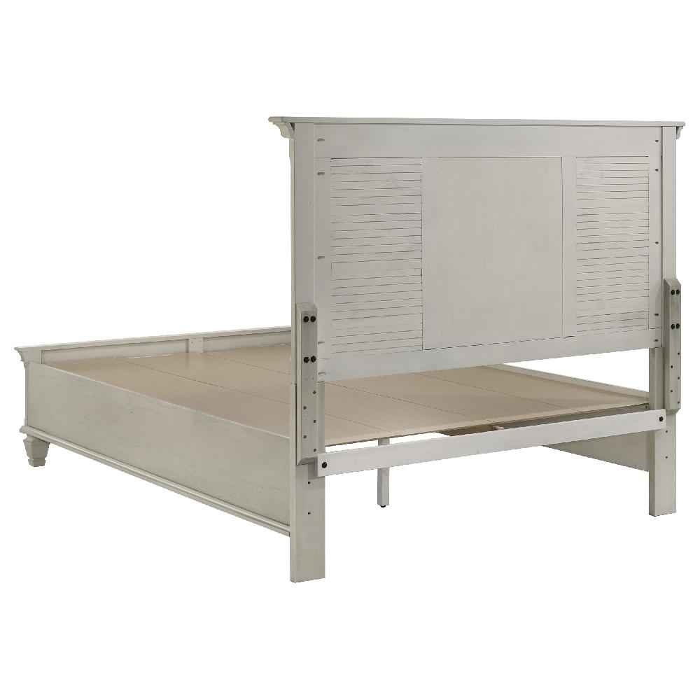 Coaster Franco 5-piece Queen Bedroom Set Distressed White