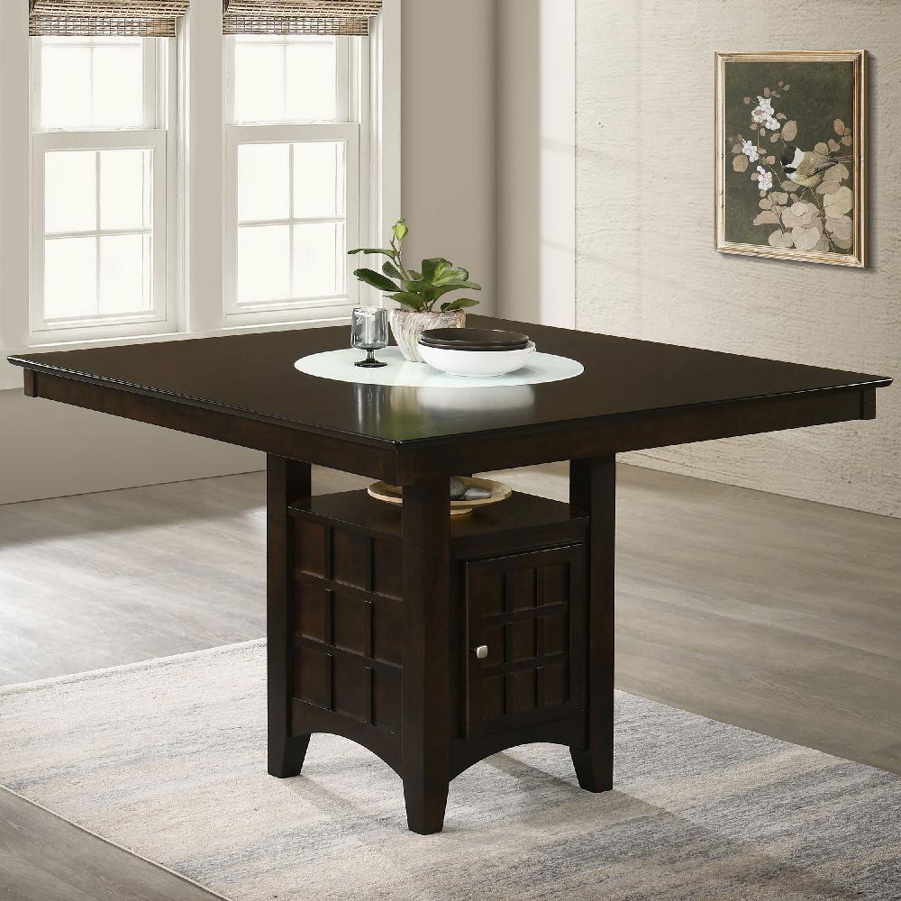 Coaster Gabriel 52-inch Counter Height Dining Table Cappuccino