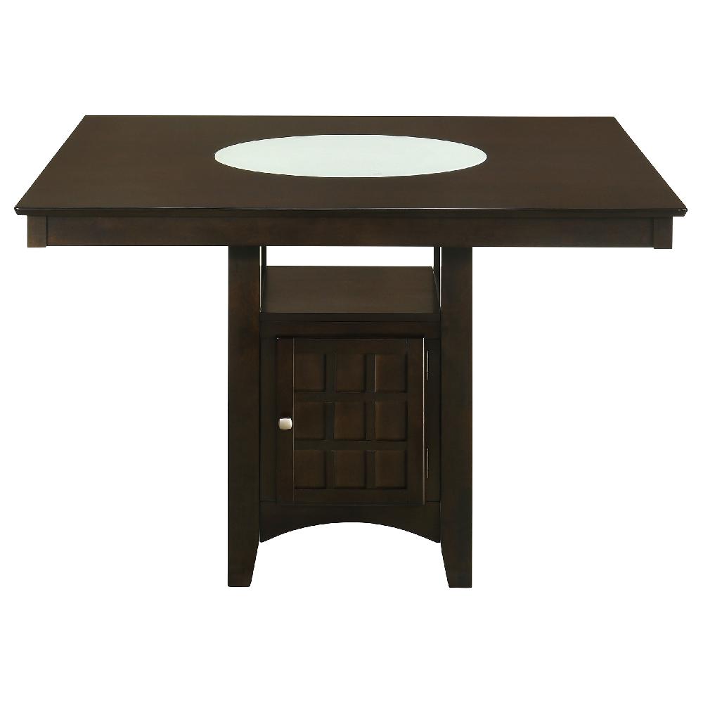 Coaster Gabriel 52-inch Counter Height Dining Table Cappuccino