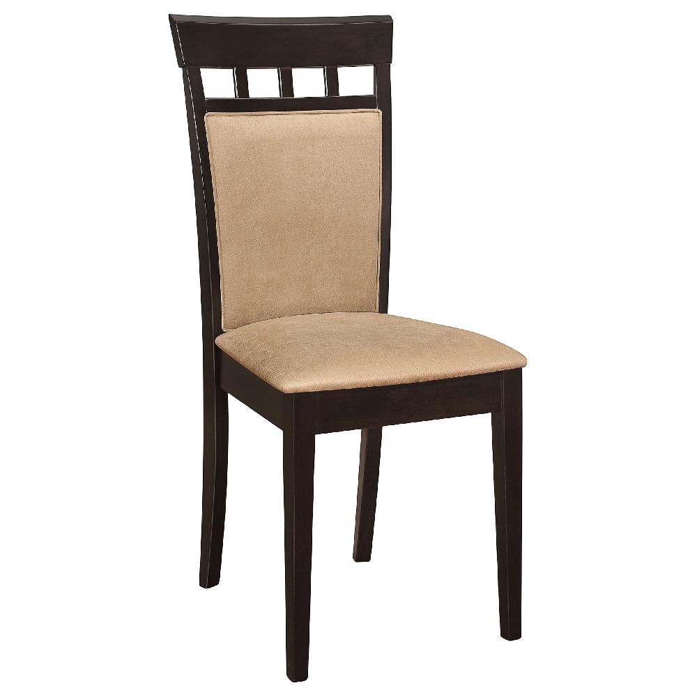 Coaster Gabriel Closed Back Dining Side Chair Cappuccino (Set Of 2)