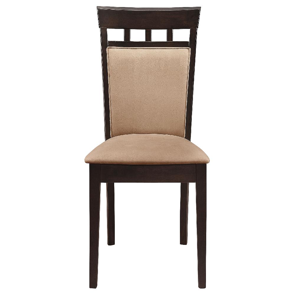 Coaster Gabriel Closed Back Dining Side Chair Cappuccino (Set Of 2)