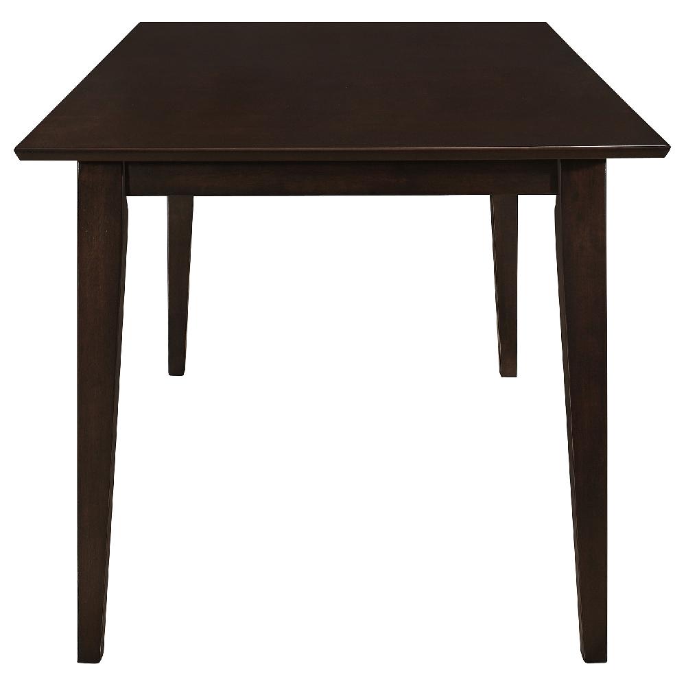 Coaster Gabriel Rectangular 59-inch Wood Dining Table Cappuccino