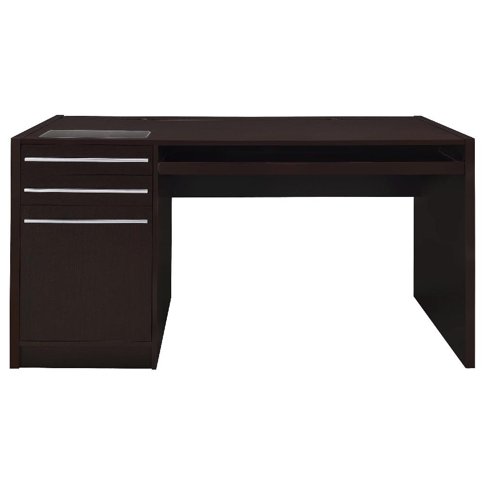 Coaster Halston 60-inch 3-drawer Office Computer Desk Cappuccino