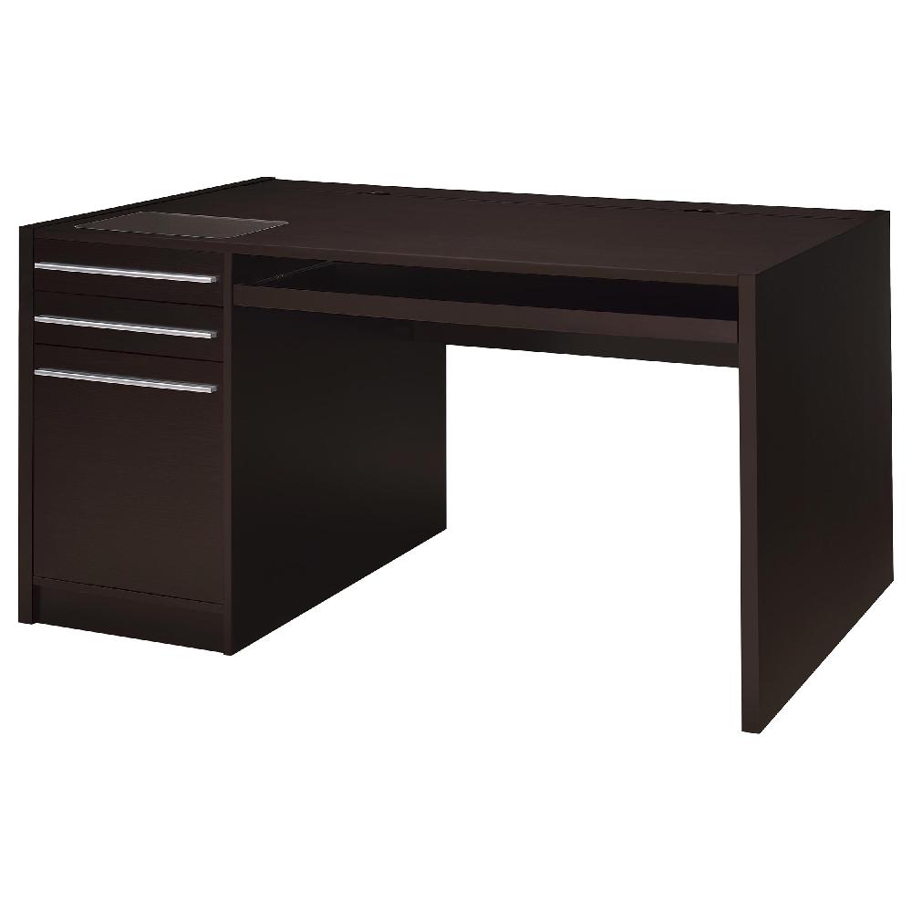 coaster Halston 60-inch 3-drawer Office Computer Desk Cappuccino