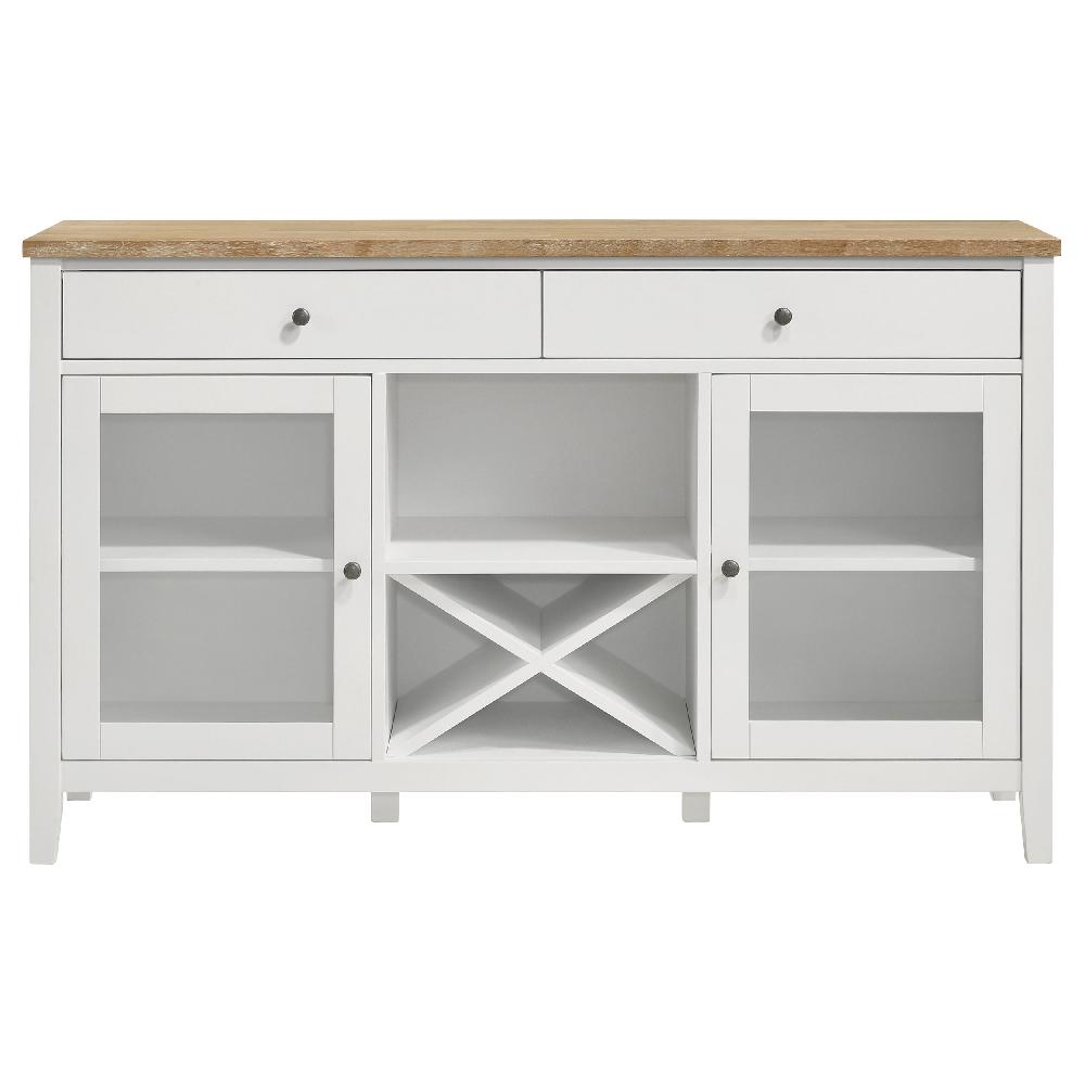 Coaster Hollis 2-door Dining Sideboard Buffet Storage Cabinet White