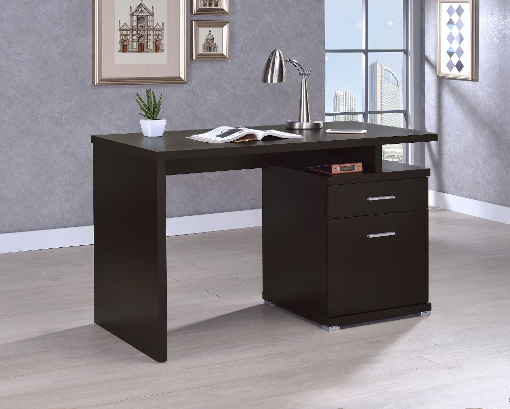 Coaster Irving 47-inch 2-drawer Office Computer Desk Cappuccino