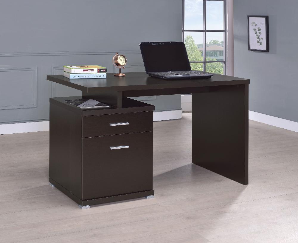 Coaster Irving 47-inch 2-drawer Office Computer Desk Cappuccino
