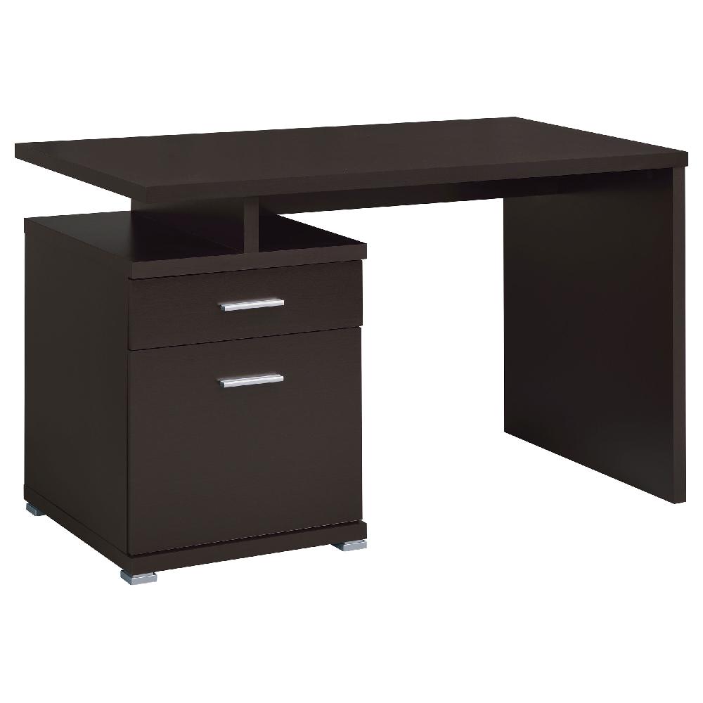 coaster Irving 47-inch 2-drawer Office Computer Desk Cappuccino