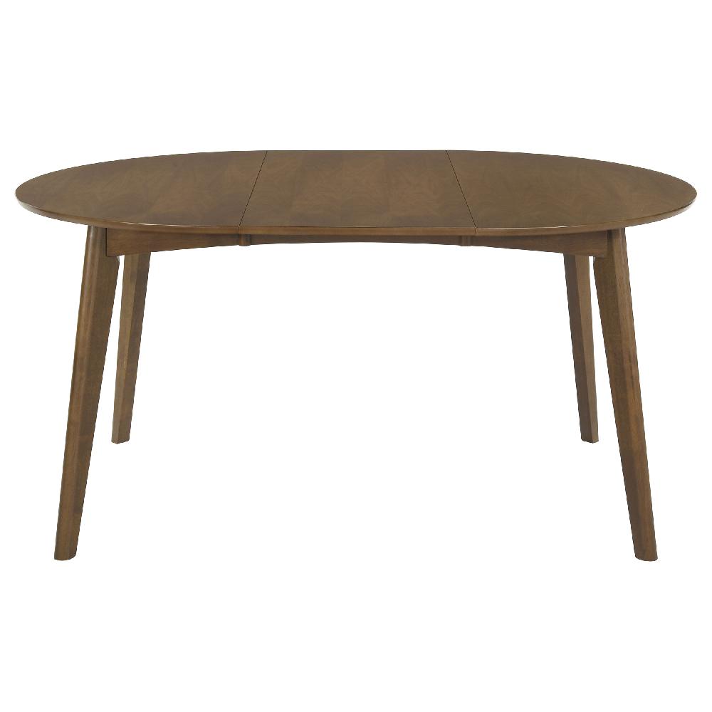 Coaster Jedda 5-piece Oval Dining Table Set Dark Walnut