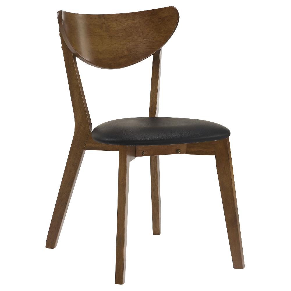 Coaster Jedda Wood Dining Side Chair Dark Walnut (Set Of 2)