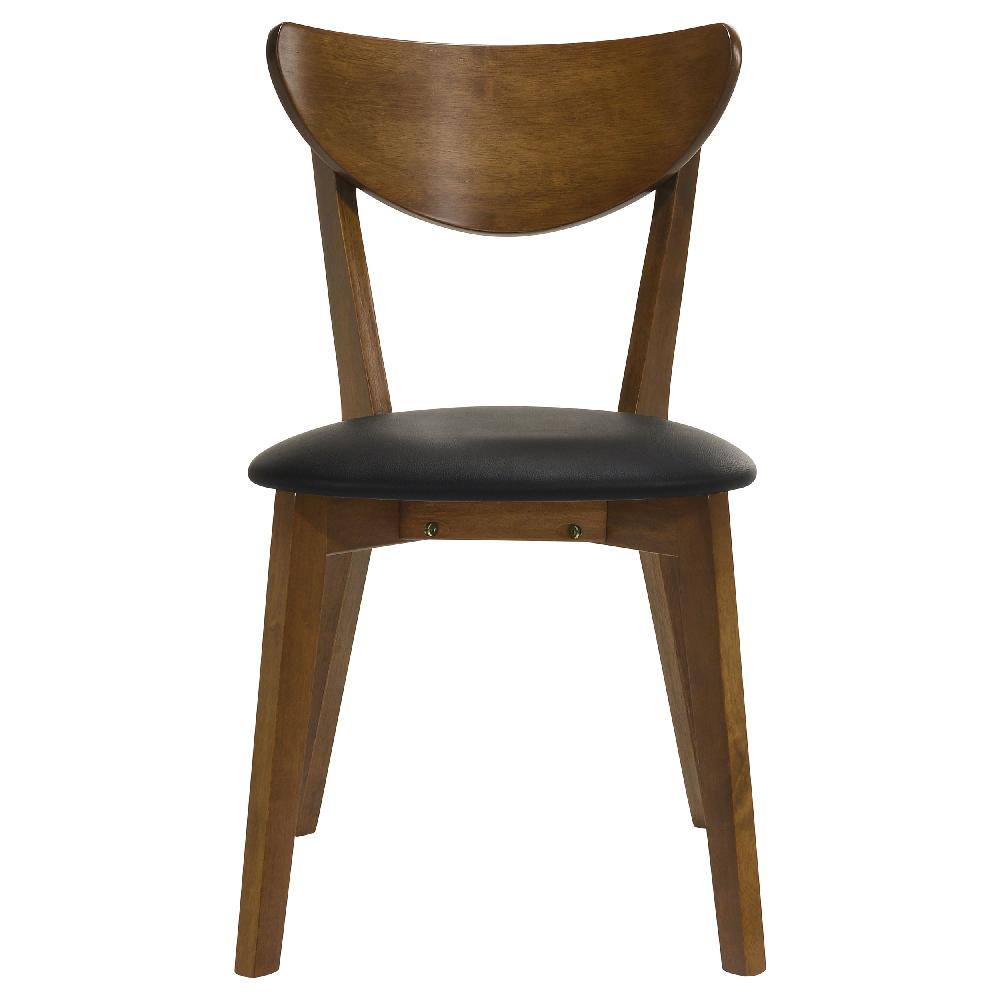 Coaster Jedda Wood Dining Side Chair Dark Walnut (Set Of 2)