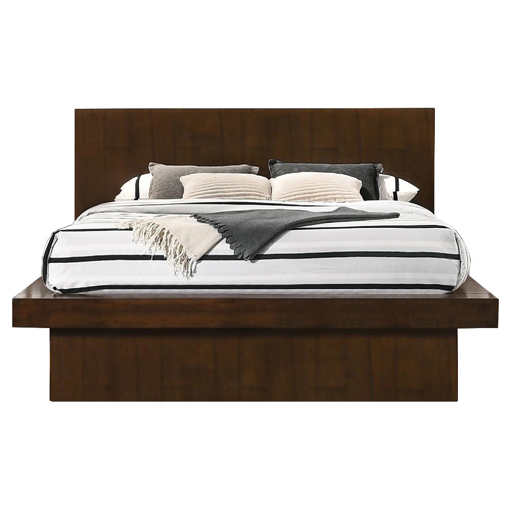 Coaster Jessica 5-piece Queen LED Bedroom Set Cappuccino