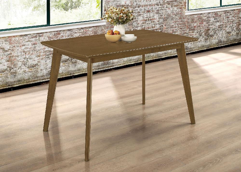 Coaster Kersey Rectangular 47-inch Wood Dining Table Chestnut