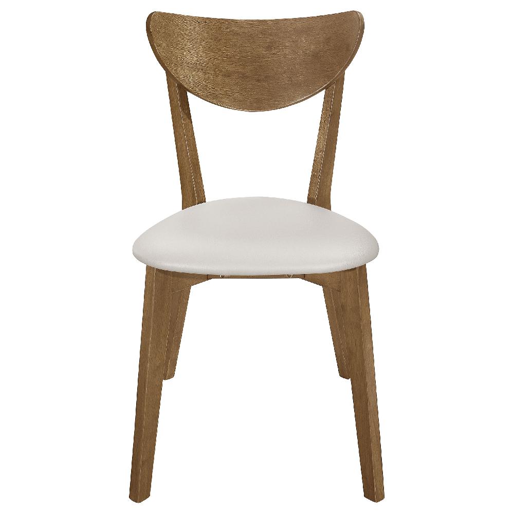 Coaster Kersey Wood Dining Side Chair Chestnut (Set Of 2)