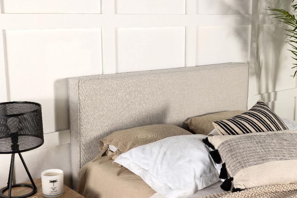 Coaster Kosmo Upholstered Queen Or Full Panel Headboard Sand