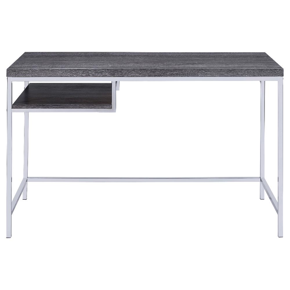 Coaster Kravitz 47-inch 1-shelf Writing Desk Weathered Grey
